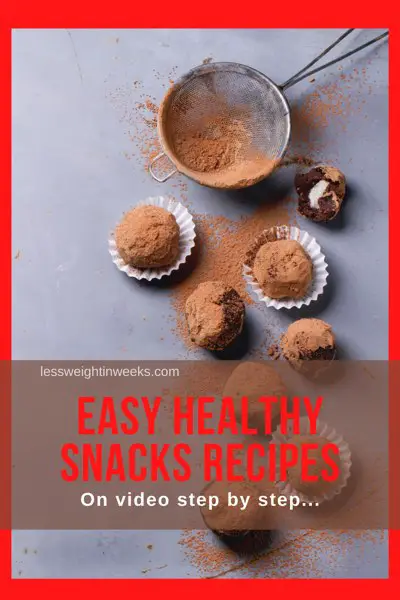 healthy snacks easy recipes