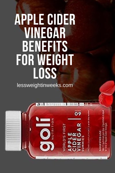 apple cider vinegar benefits weights